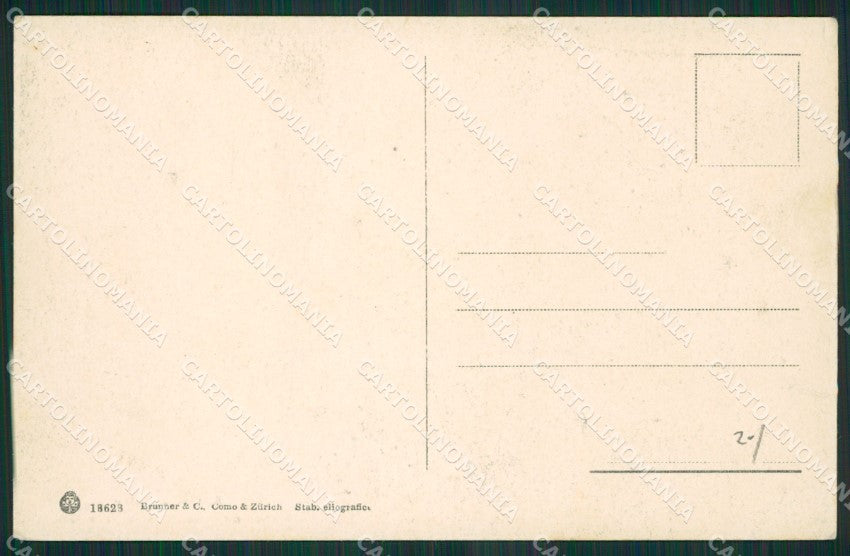 Perugia Assisi Calce cartolina KV3296 – retro
