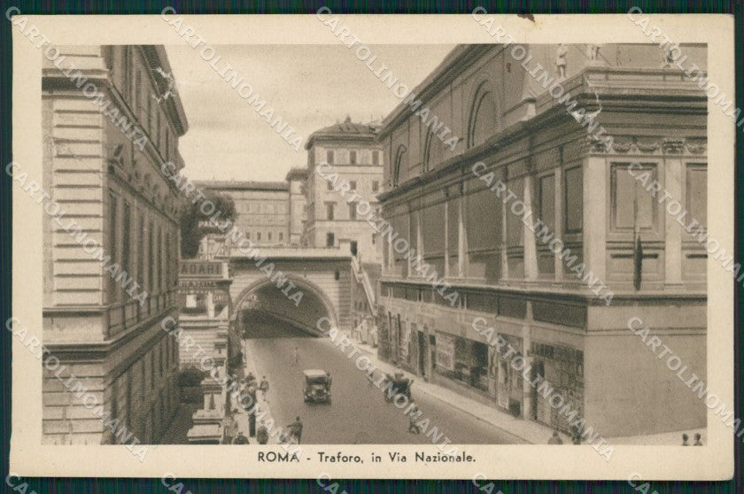 Roma Città ABRASA FORI cartolina KV3297 – fronte
