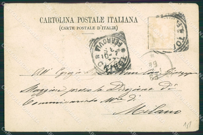 Roma Costumi cartolina KV3303 – retro