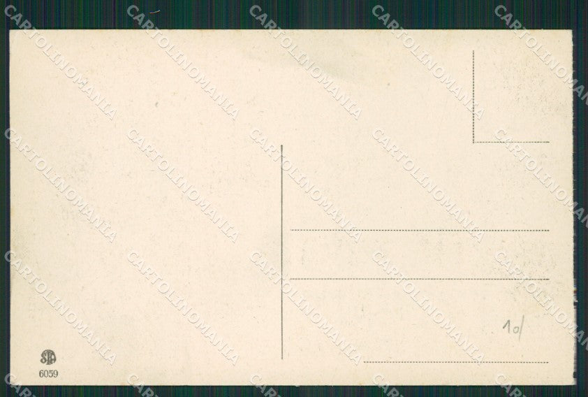Frosinone Cassino Montecassino Biblioteca cartolina KV3309 – retro