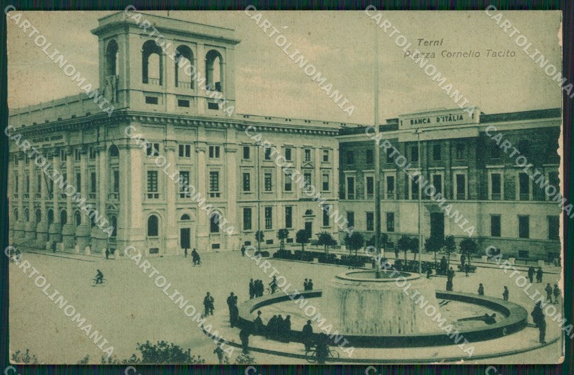 Terni Città Banca ABRASA cartolina KV3315 – fronte