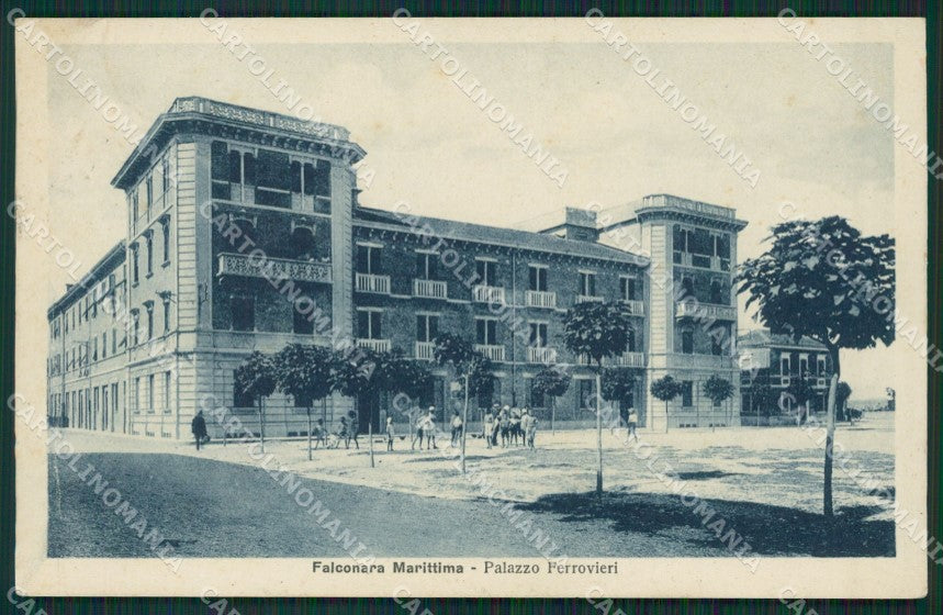 Ancona Falconara Marittima cartolina KV3316 – fronte