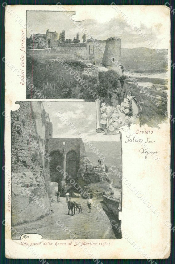 Terni Orvieto Alterocca cartolina KV3318 – fronte