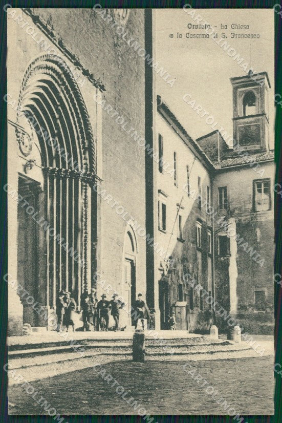 Terni Orvieto Caserma cartolina KV3319 – fronte