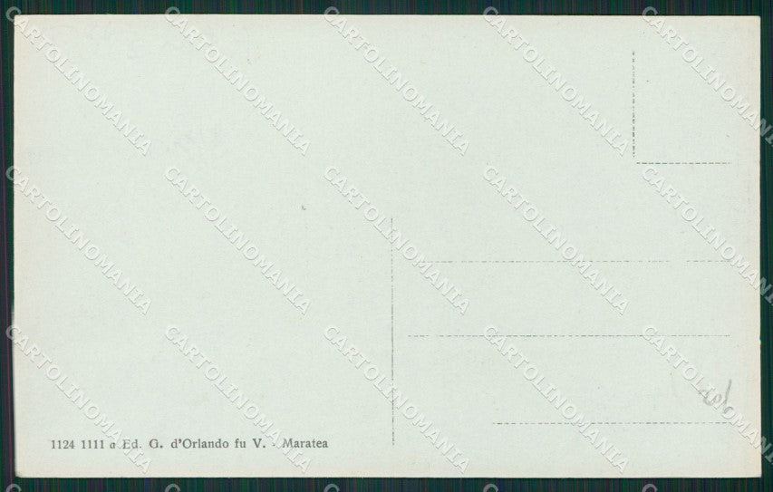 Potenza Maratea cartolina KV3321 – retro
