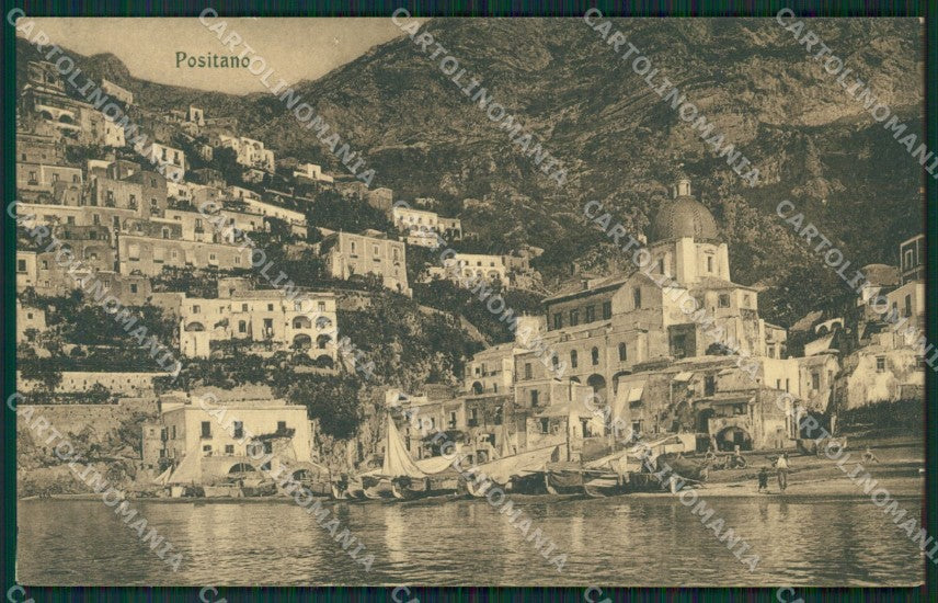 Salerno Positano cartolina KV3369 – fronte