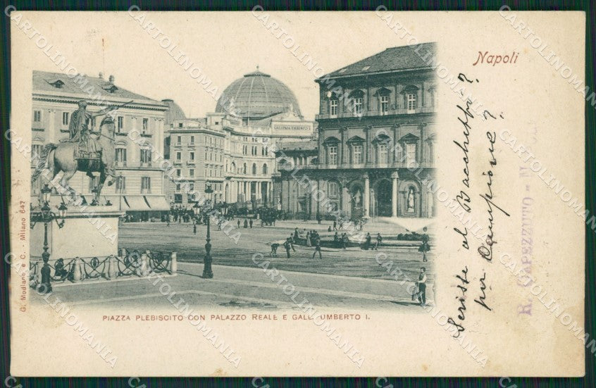 Napoli Città cartolina KV3401 – fronte