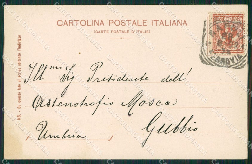 Napoli Città cartolina KV3401 – retro