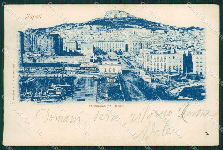 Napoli Città cartolina KV3402 – fronte