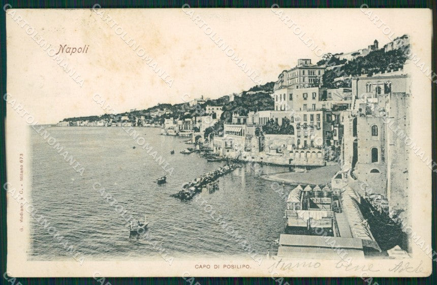 Napoli Posillipo cartolina KV3403 – fronte