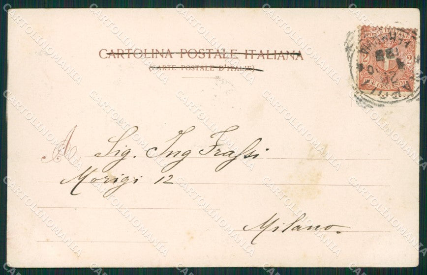 Napoli Posillipo cartolina KV3403 – retro