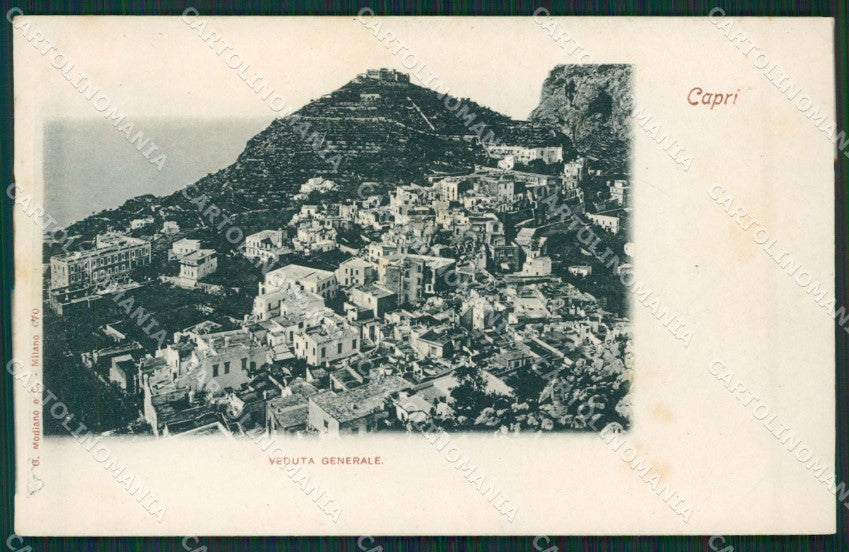 Napoli Capri cartolina KV3404 – fronte