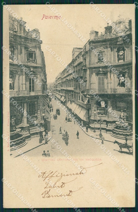 Palermo Città cartolina KV3409 – fronte