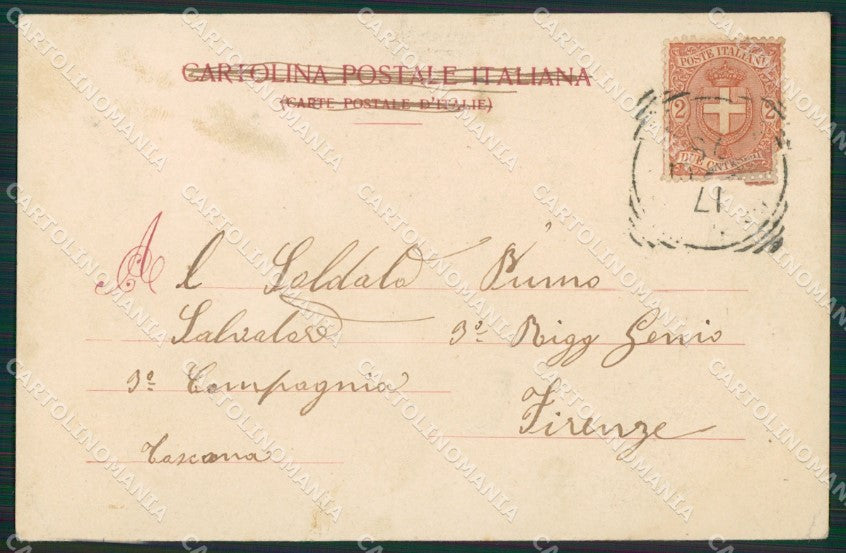 Palermo Città cartolina KV3409 – retro