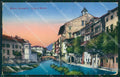 Trento Borgo Valsugana PIEGHE cartolina KV3442 – fronte