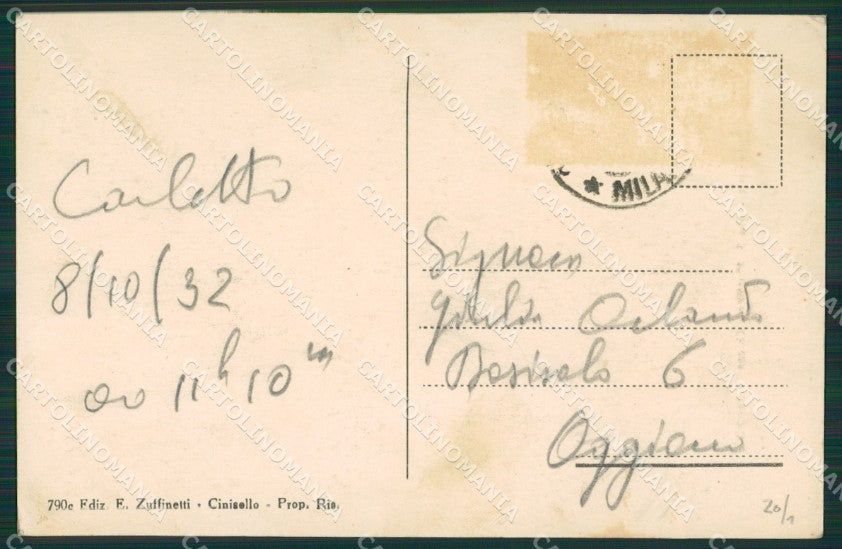 Viterbo Tarquinia Cornero PIEGA cartolina KV3444 – retro