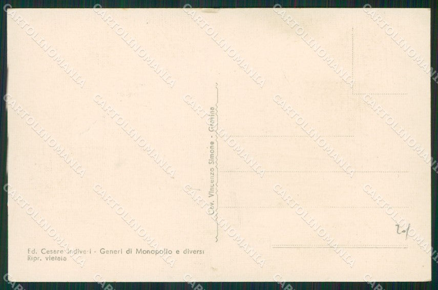 Bari Alberobello Trulli cartolina KV3449 – retro