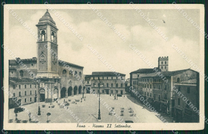Pesaro Fano PIEGHINA cartolina KV3456 – fronte