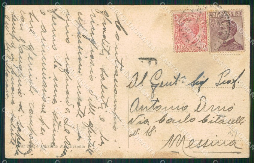 Potenza Città cartolina KV3473 – retro
