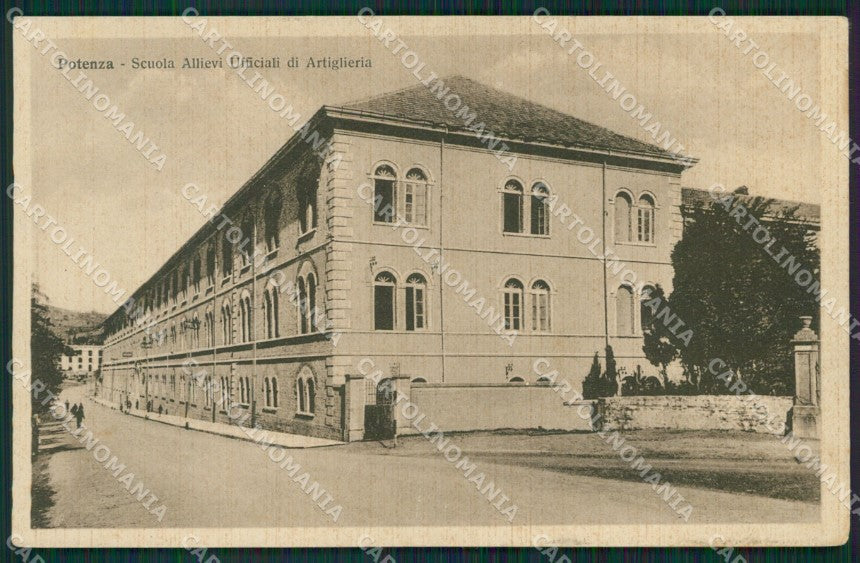 Potenza Città Caserma cartolina KV3481 – fronte