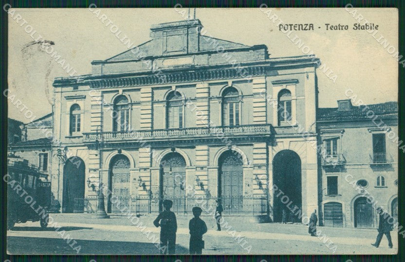 Potenza Città Teatro cartolina KV3483 – fronte