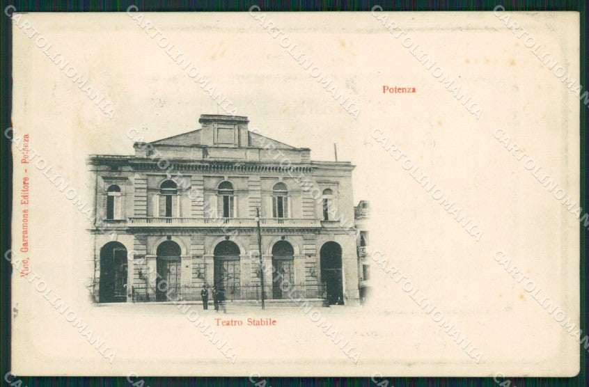Potenza Città Teatro cartolina KV3484 – fronte