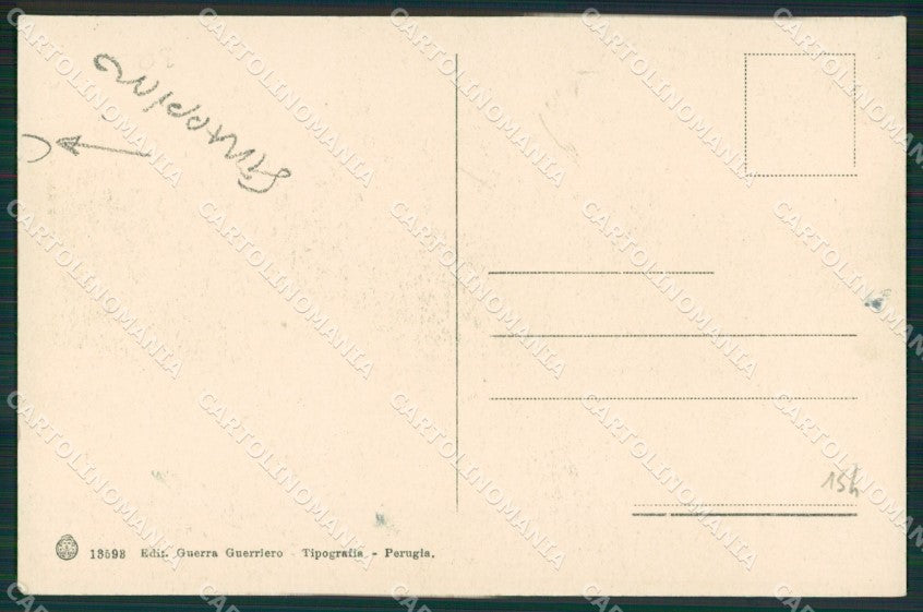 Perugia Città STRAPPINO cartolina KV3488 – retro