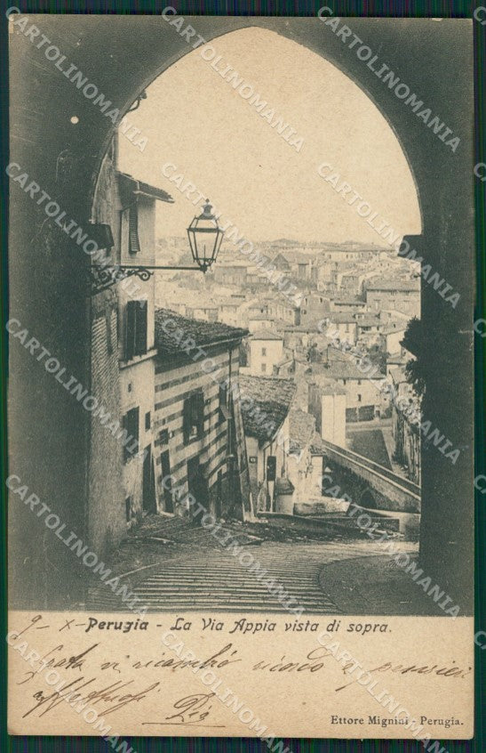 Perugia Città STRAPPINO cartolina KV3494 – fronte