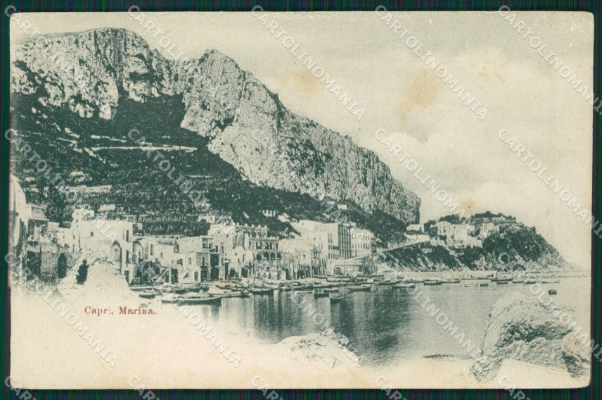 Napoli Capri cartolina KV3508 – fronte