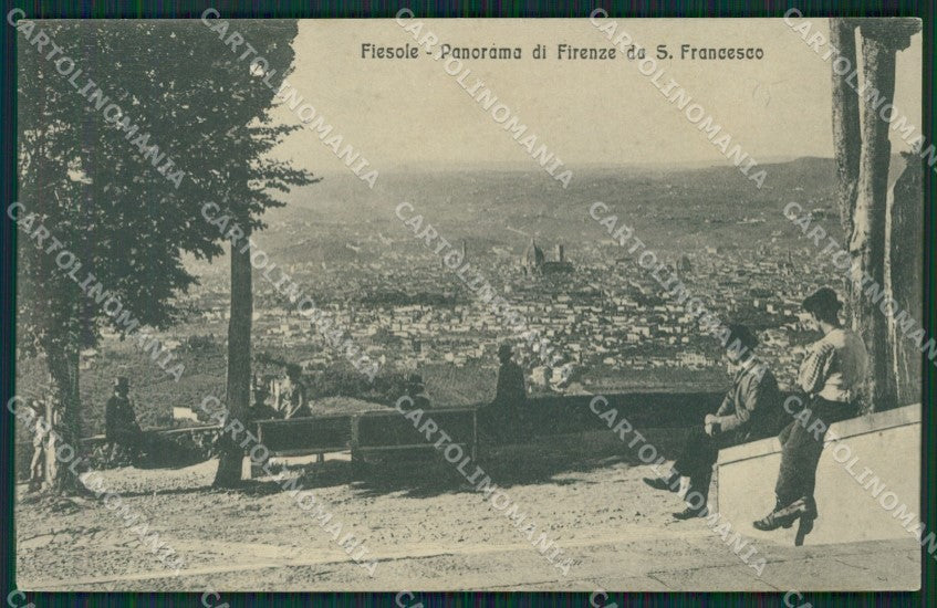 Firenze Fiesole cartolina KV3509 – fronte