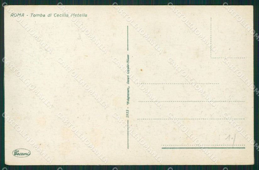 Roma Città Carretto cartolina KV3516 – retro