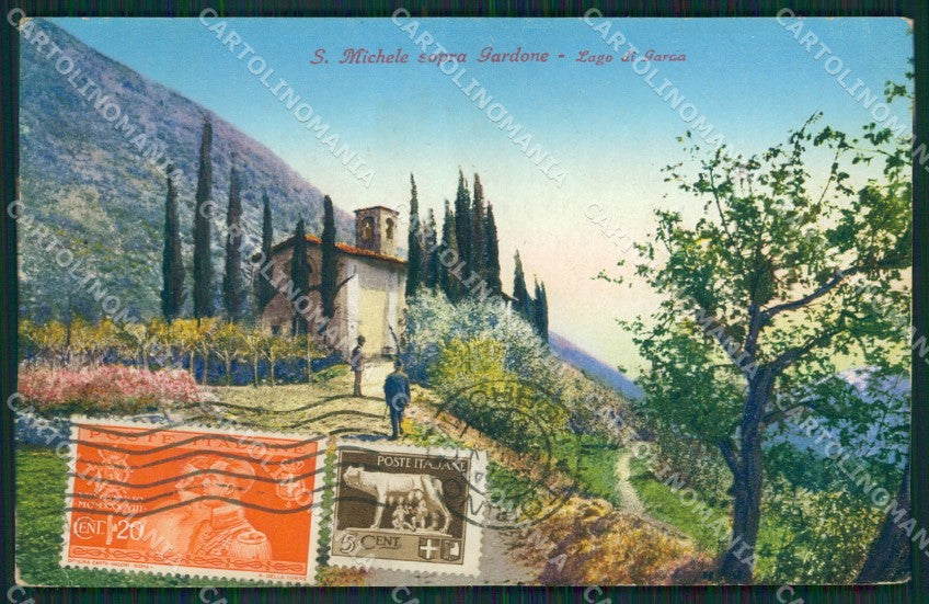 Brescia Gardone San Michele SCOLLATA cartolina KV3520 – fronte