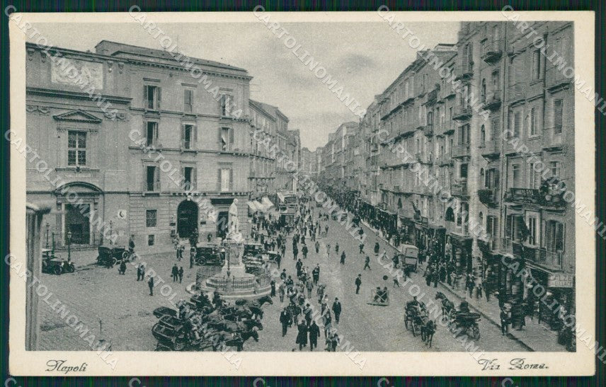 Napoli Città cartolina KV3550 – fronte