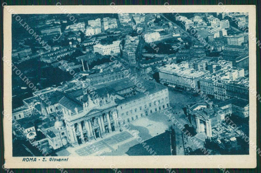 Roma Città Mussolini cartolina KV3552 – fronte
