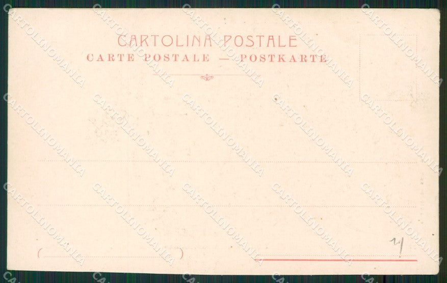 Napoli Città Tram cartolina KV3555 – retro