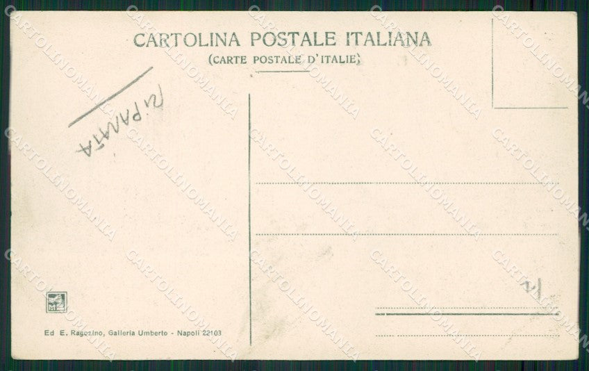 Napoli Città Borsa cartolina KV3556 – retro