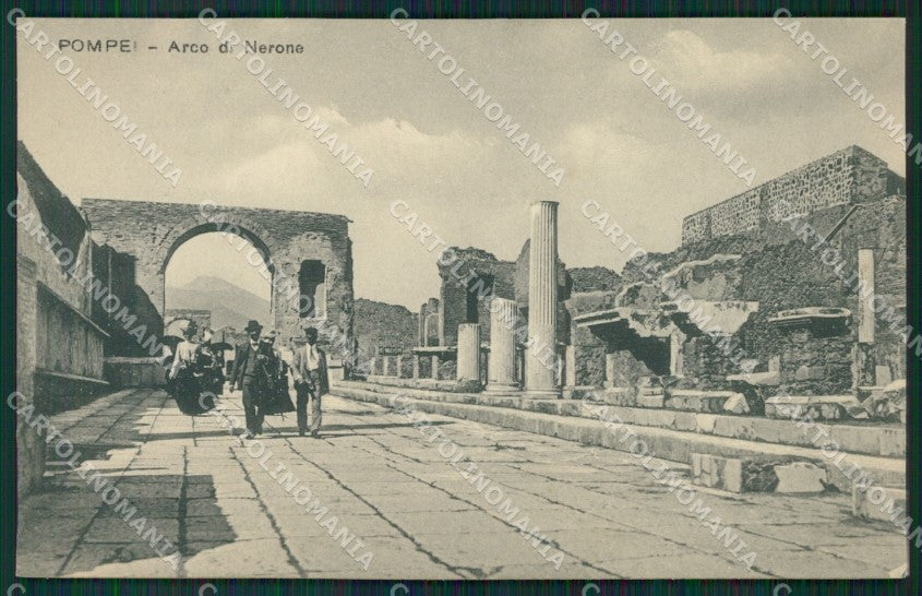 Napoli Pompei cartolina KV3564 – fronte
