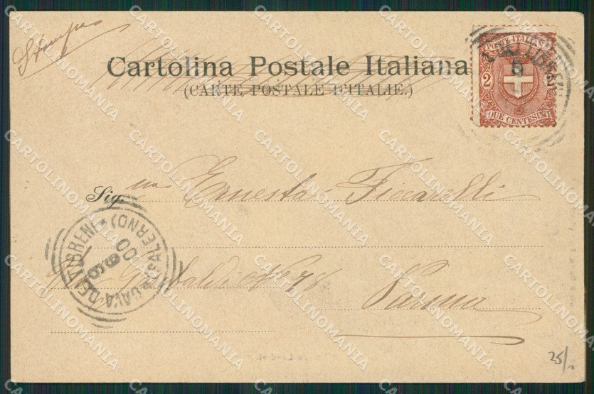 Salerno Cava dè Tirreni cartolina KV3584 – retro
