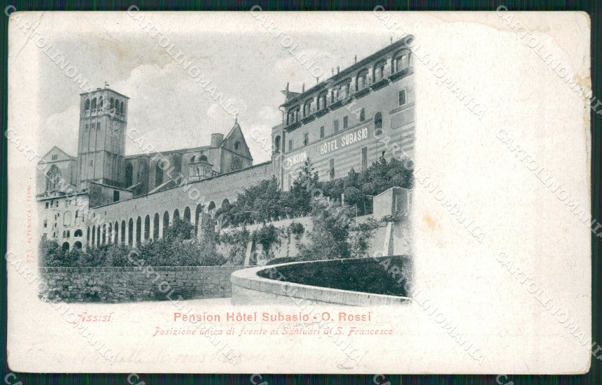 Perugia Assisi STRAPPINO PIEGHINA cartolina KV3593 – fronte