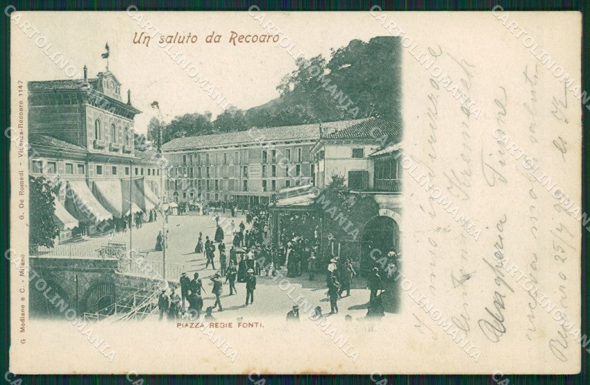 Vicenza Recoaro cartolina KV3604 – fronte