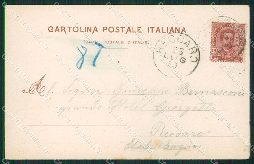 Vicenza Recoaro cartolina KV3604 – retro