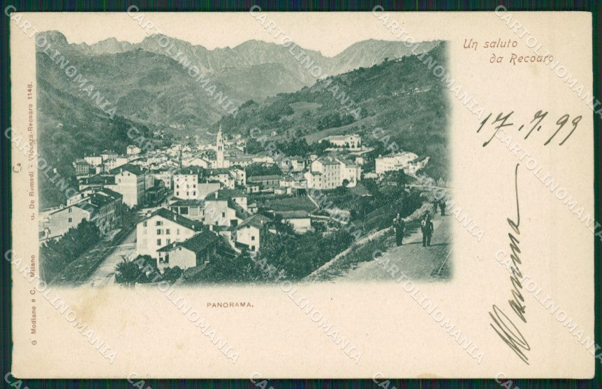 Vicenza Recoaro cartolina KV3605 – fronte