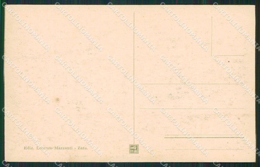 Croazia Zara d'Italia cartolina KV3629 – retro