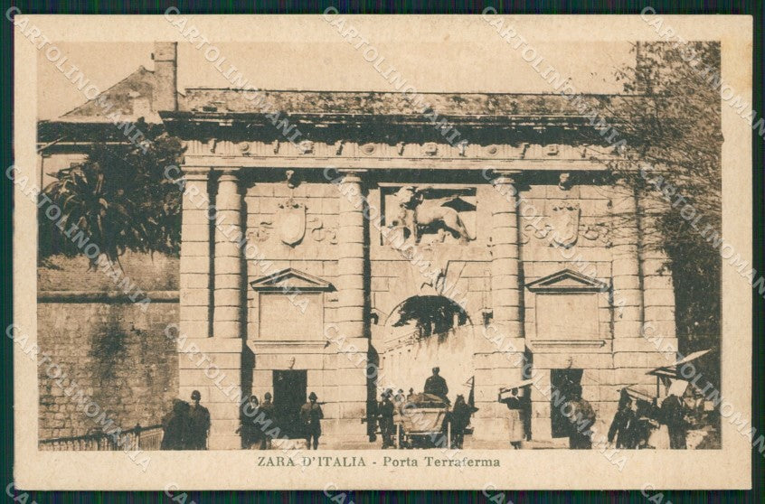 Croazia Zara d'Italia cartolina KV3633 – fronte