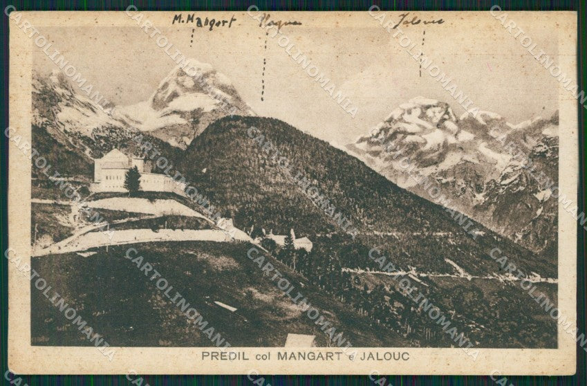 Udine Predil cartolina KV3635 – fronte