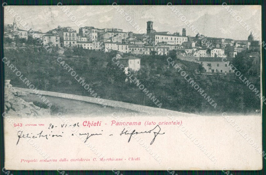 Chieti Città Alterocca 643 cartolina KV3660 – fronte