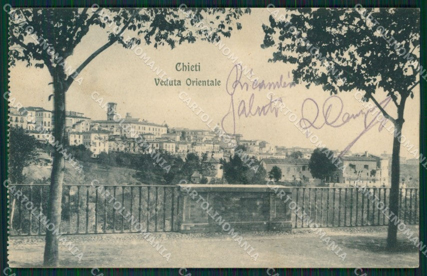 Chieti Città cartolina KV3663 – fronte