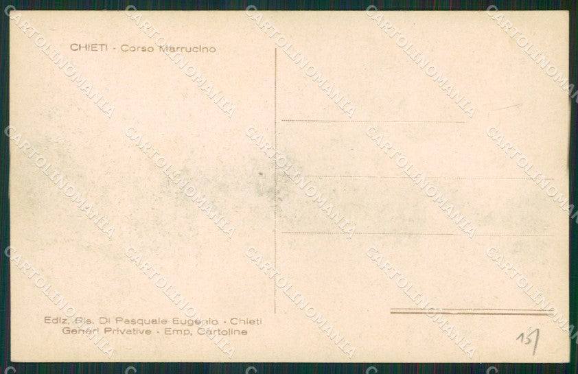 Chieti Città cartolina KV3666 – retro