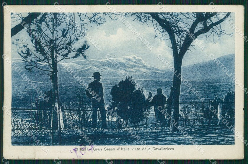 Chieti Gran Sasso cartolina KV3669 – fronte