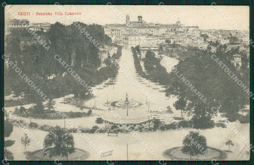 Chieti Città PIEGA STRAPPINO cartolina KV3674 – fronte
